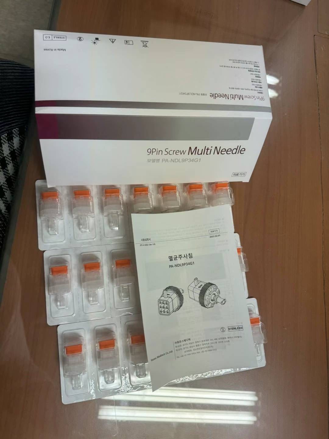 Derma Shine 9 Pin Screw Multi Needle 34G